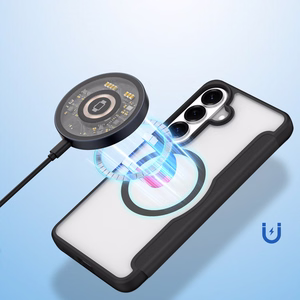 Dux Ducis Skin X Pro MagSafe ühilduv Rahakott Ümbris for Samsung Galaxy S26 - must