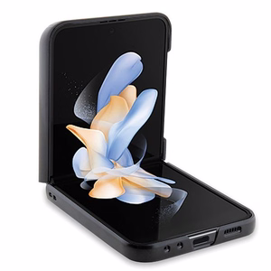 Karl Lagerfeld Saffiano Monogram Choupette Pin ümbris jaoks Samsung Galaxy Z Flip 5 - must