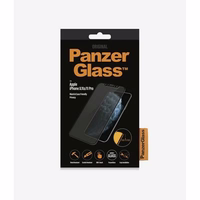 PanzerGlass E2E Super+ privaatsus karastatud klaas jaoks iPhone X / XS / 11 Pro - with must raamiga