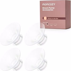 Momcozy M5/M6/M9 – 17 mm rinnapumba lehtri sisend, 4 tk