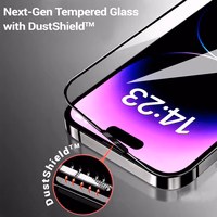 Karastatud klaas Tel Protect 10X Privacy Titanium jaoks Iphone 14 Pro Max