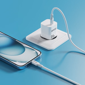 BWOO CDA155 PD seinalaadija 1x USB-C port 1A 20W valge