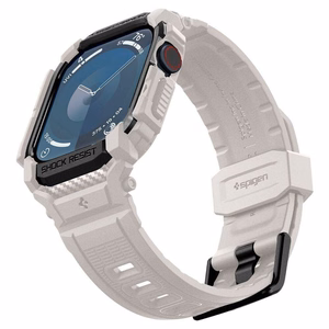 SPIGEN ümbris RUGGED ARMOR "PRO" jaoks APPLE Watch 10 (46 mm) dune beige