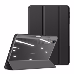 Dux Ducis Toby бронированный флип Smart Case для Oppo Pad с держателем стилуса чёрный