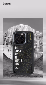 Benks Magnetic Armor Air Kevlar 600D Summit Kangrinboque (0066) do Iphone 16 Pro Max