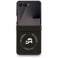 KARL LAGERFELD ümbris jaoks SAMSUNG Z Flip7 compatible with MagSafe KLHMZF7PSMLRKCK (PU K&C PINS) must