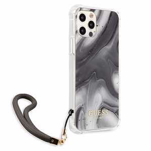 Guess GUHCP12LKSMAGR iPhone 12 Pro Max 6.7" hall/halli kõvakaaneline marmorkollektsioon