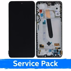 LCD ekraan ühilduv Xiaomi Poco F3 (Mi 11X / Mi 11i) raamiga / Night Black / (Service Pack)