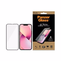 PanzerGlass E2E Microfracture antibacterial glass jaoks iPhone 13 mini - with must raamiga