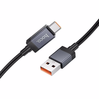Kaabel USB A to USB C Hoco 5A with display 1 m X118 must
