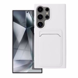 Ümbris jaoks Samsung S24 ULTRA Card Ümbris valge