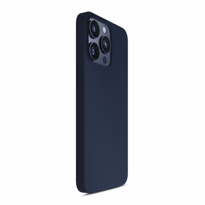 3mk Silicone Ümbris jaoks iPhone 15 Pro - Tumesinine