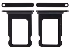 SIM card holder jaoks iPhone 12 mini Must original (used Grade A)