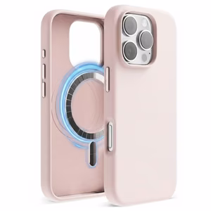 Ümbris "TM MagSafe Silicone" iPhone 15 Pro / Heleroosa /