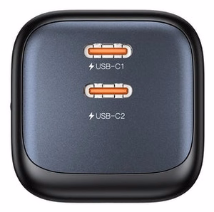 Unitek GaN võrgulaadija 45W 2x USB-C PD 3.0 QC