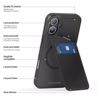 DUX DUCIS Ümbris RAFI II MAG with Alus compatible with MagSafe jaoks IPHONE 16 Plus must