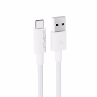 USB kaabel Acefast C18-04 USB-A to USB-C 1.2m valge