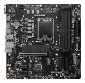 MSI PRO B760M-P DDR4 emaplaat Intel B760 LGA 1700 micro ATX