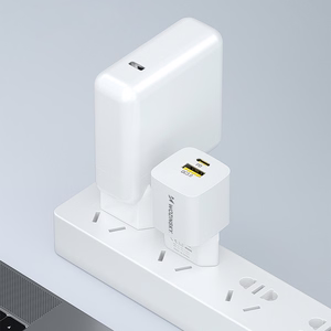 Wozinsky WWCEAC GaN USB-A USB-C 33W Wall Laadija - valge