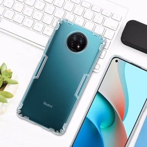 Nillkin Nature гелевый чехол ультратонкий Xiaomi Redmi Note 9T 5G прозрачный