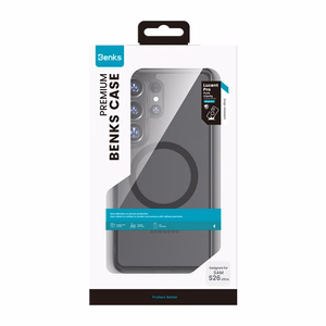 Benks Magnetic Crystal TPU raamiga ümbris (0049) Samsung Galaxy S26 Plus jaoks must