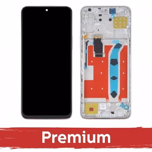 LCD ekraan ühilduv Huawei Honor X8 (4G) must raamiga OEM