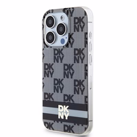 DKNY IML Checkered Mono Pattern & Printed Stripes MagSafe Ümbris jaoks iPhone 13 Pro / 13 - Must