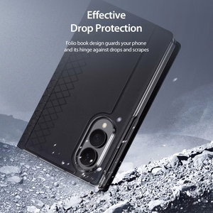 Must Dux Ducis Bril ümbris Samsung F971 Z Fold8 telefonile