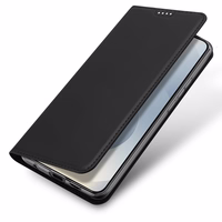 DUX DUCIS wallet ümbris SKIN PRO jaoks SAMSUNG S25 Plus must