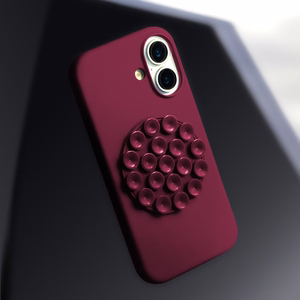 Silikoon Stick ümbris for iPhone 17 6,3" kastanpruun