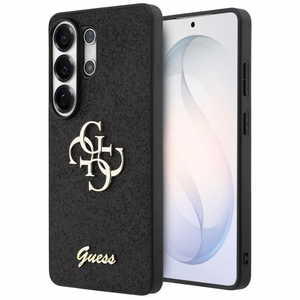 Guess ümbris Fixed Glitter Big 4G Metal Logo for Samsung Galaxy S26 Ultra must