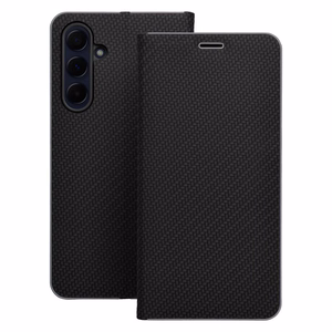 Чехол-книжка для Samsung A27 Luna Book Carbon черный
