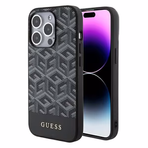 Guess GCube Stripes MagSafe ümbris jaoks iPhone 15 Pro Max - must