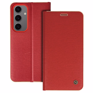 Wonder Frame Ümbris jaoks Samsung Galaxy S24 punane