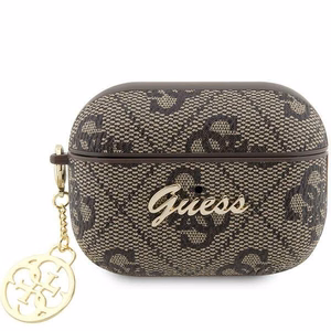 Guess 4G Charm Collection Ümbris jaoks AirPods Pro / Pro 2 (2022/2023) - Brown