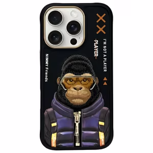 Nimmy Cool&Cute 2.0 Monkey Ümbris jaoks iPhone 16 Pro - Must