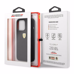 Ferrari FESSIHCP13XBK iPhone 13 Pro Max 6.7" must/must hardcase Silicone