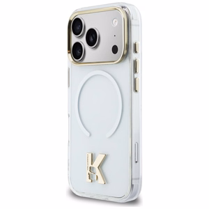 Karl Lagerfeld IML K Head Logo MagSafe Ümbris for iPhone 17 Pro - Clear