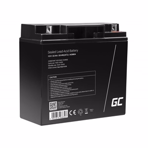 Green Cell AGM54 – suletud VRLA AGM-aku, 12 V, 22 Ah