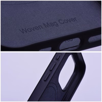 WOVEN MAG COVER Ümbris compatible with MagSafe jaoks IPHONE 15 Pro Max must
