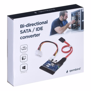 Gembird kahesuunaline SATA/IDE muundur liideskaardid/adapter sisemine