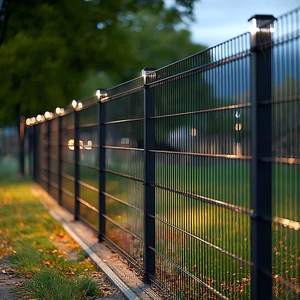 GreenBlue GB128 – 100×100 mm päikesetoitega LED-aiapostivalgusti hämarusanduriga