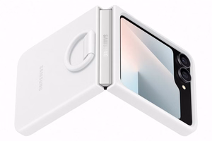 Samsung силиконовый чехол Samsung Galaxy Z Flip7 FE - белый
