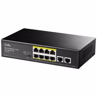 Cudy FS1010P network switch Fast Ethernet (10/100) Power over Ethernet (PoE) must