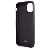 BMW Leather Curve perforeeritud ümbris iPhone 11 / Xr jaoks - punane