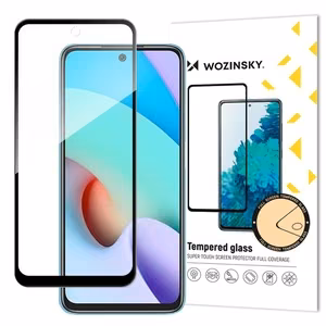 Karastatud klaas Wozinsky 5D Full Glue Samsung A426 A42 5G ümbrisega ühilduv must