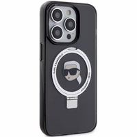 Karl Lagerfeld KLHMP15LHMRSKHK iPhone 15 Pro 6.1" must/must hardcase Ring Stand Karl Head MagSafe