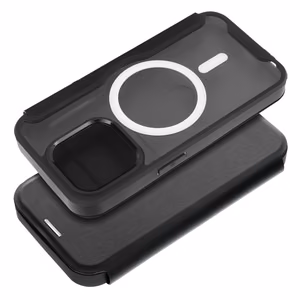 SMART MAG Book ümbris ühildub MagSafe jaoks IPHONE 16 must