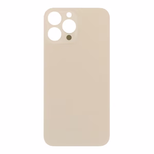 Задняя крышка iPhone 13 Pro Max золотая (bigger hole for camera) OEM