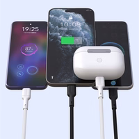 Dudao L9C 65W USB-C - USB-C 2m Kaabel - must